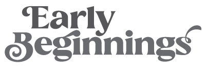 Logo Early Beginnings Gray